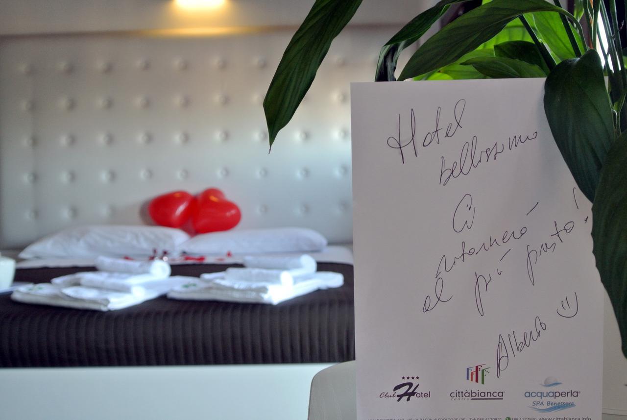 Boutique Hotel E Spa Citta Bianca Pescara Eksteriør billede